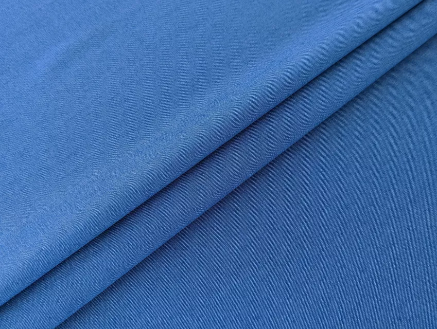 Джинс сорочковий, світло-синій - фото 1 - інтернет-магазин tkani-atlas.com.ua