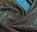 Трикотаж диско хамелеон, золото с синим - фото 2 - интернет-магазин tkani-atlas.com.ua