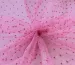 Органза горох, розовый - фото 1 - интернет-магазин tkani-atlas.com.ua