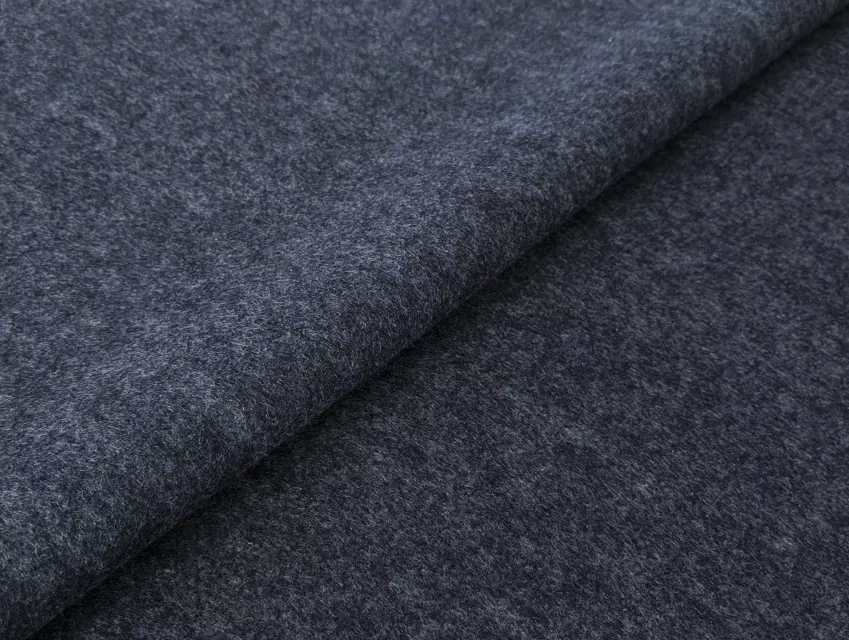 Кашемір трикотажний меланжевий, темно-синій - фото 1 - інтернет-магазин tkani-atlas.com.ua