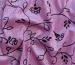 Диско флок цветочное настроение, яркий розовый - фото 4 - интернет-магазин tkani-atlas.com.ua