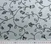 Диско флок квітковий настрій, сіро-блакитний - фото 3 - інтернет-магазин tkani-atlas.com.ua