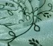 Диско флок квітковий настрій, ментоловий - фото 2 - інтернет-магазин tkani-atlas.com.ua