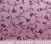 Диско флок цветочное настроение, розовая пудра - фото 3 - интернет-магазин tkani-atlas.com.ua