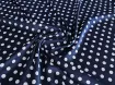 Шовк сатин горох 10 мм, темно-синій - інтернет-магазин tkani-atlas.com.ua