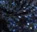 Сітка з люрексом і паєтками, синій на чорному - фото 2 - інтернет-магазин tkani-atlas.com.ua