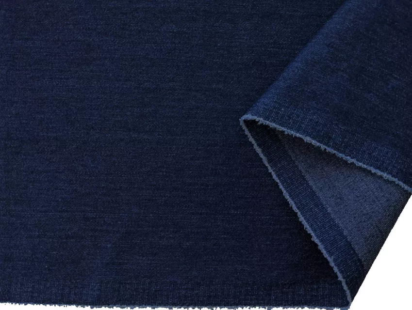 Джинс котон щільний, синій джинсовий - фото 1 - інтернет-магазин tkani-atlas.com.ua