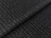 Трикотаж теплий геометричне плетіння, чорний - інтернет-магазин tkani-atlas.com.ua