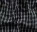 Костюмка твидовая клеточка 20 мм, черно-серый - фото 3 - интернет-магазин tkani-atlas.com.ua