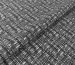 Трикотаж кашемировый геометрическое плетение, черно-серый - фото 1 - интернет-магазин tkani-atlas.com.ua