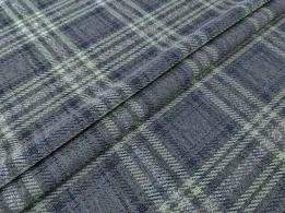 Трикотаж віскоза клітина 100 мм, оливково-сірий - інтернет-магазин tkani-atlas.com.ua