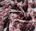 Креп шелковистый полевая композиция, фрезовый - фото 1 - интернет-магазин tkani-atlas.com.ua