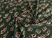 Креп шовковий леопард, зелений - інтернет-магазин tkani-atlas.com.ua