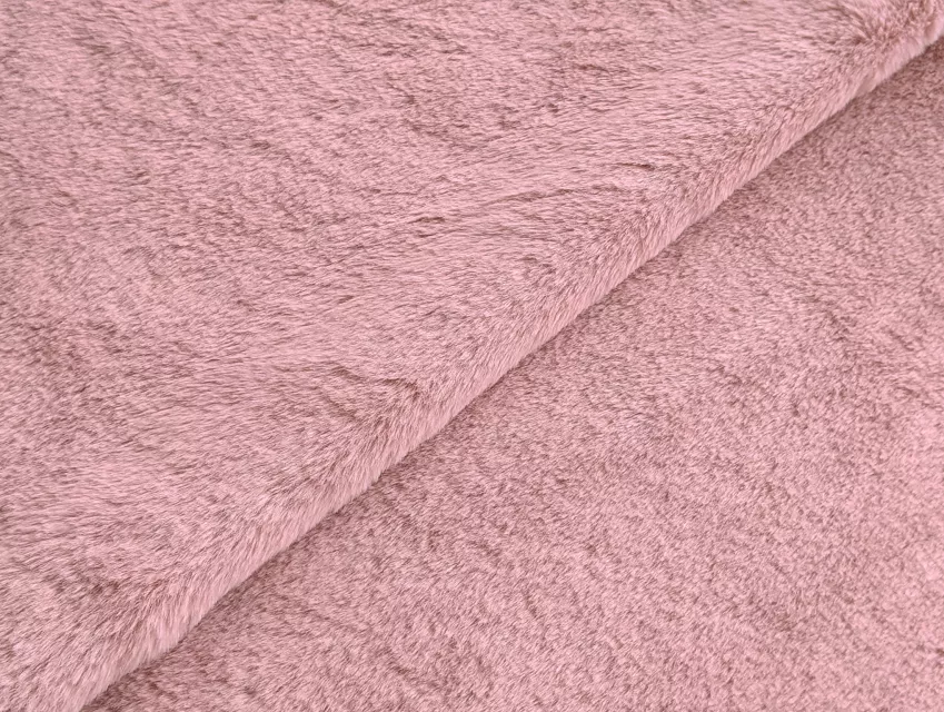 Искусственный (эко мех), пудровый розовый - фото 1 - интернет-магазин tkani-atlas.com.ua