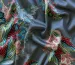 Шовк Армані райдужні квіти, сірий - фото 3 - інтернет-магазин tkani-atlas.com.ua