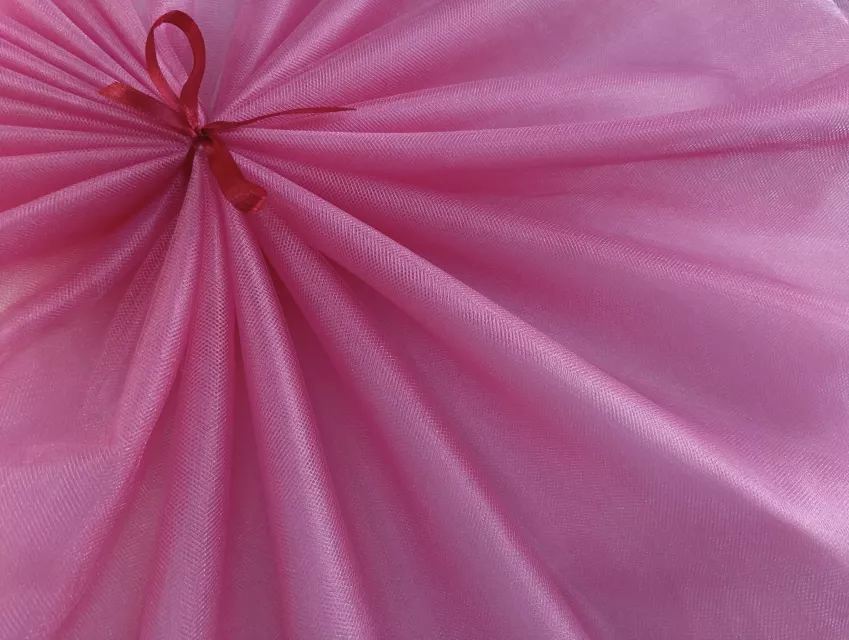 Фатин, рожевий - фото 1 - інтернет-магазин tkani-atlas.com.ua