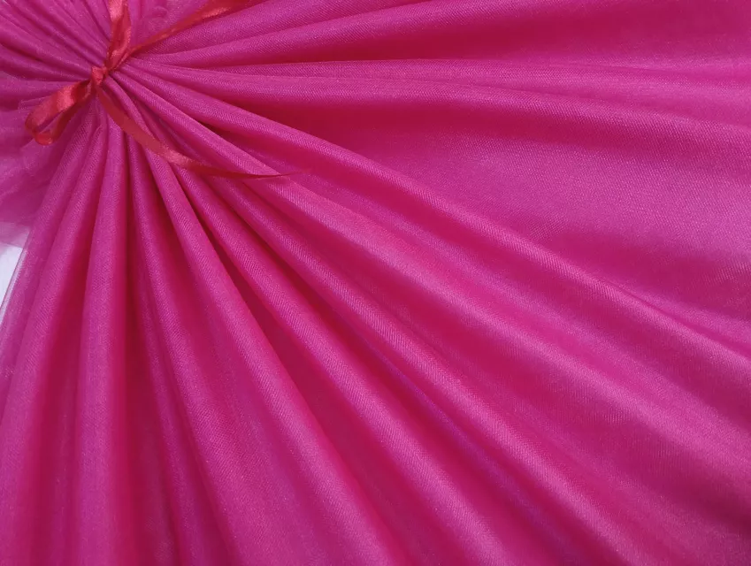 Фатин, малиновий - фото 1 - інтернет-магазин tkani-atlas.com.ua