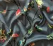 Шовк Армані квіткове плетіння, сірий - фото 3 - інтернет-магазин tkani-atlas.com.ua