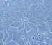 Котон Бальпо квіткова композиція, небесно-блакитний - фото 3 - інтернет-магазин tkani-atlas.com.ua