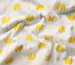 Коттон слоники, желтый с белым - фото 4 - интернет-магазин tkani-atlas.com.ua