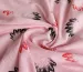 Котон листя, рожевий - фото 2 - інтернет-магазин tkani-atlas.com.ua