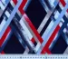 Трикотаж масло геометрическая абстракция, красный с темно-синим - фото 3 - интернет-магазин tkani-atlas.com.ua