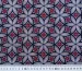 Софт геометрична мозаїка, бордовий з бежевим - фото 3 - інтернет-магазин tkani-atlas.com.ua