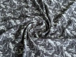 Твіл малюнок яскрава геометрія, сірий - інтернет-магазин tkani-atlas.com.ua