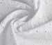 Прошва цветочное плетение, белый - фото 3 - интернет-магазин tkani-atlas.com.ua