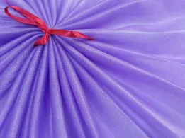 Фатин кристал, бузковий - інтернет-магазин tkani-atlas.com.ua