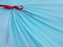 Фатин кристал, лазурний - інтернет-магазин tkani-atlas.com.ua