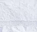 Коттон вышивка двухсторонний купон лиственный, белый - фото 3 - интернет-магазин tkani-atlas.com.ua