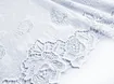 Коттон вышивка односторонний купон макраме, белый - интернет-магазин tkani-atlas.com.ua