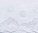 Котон вишивка односторонній купон макраме, білий - фото 3 - інтернет-магазин tkani-atlas.com.ua
