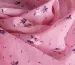 Тонкий коттон марлевка цветочный букет, розовый - фото 2 - интернет-магазин tkani-atlas.com.ua