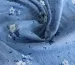 Тонкий коттон марлевка цветочный букет, джинсовый - фото 2 - интернет-магазин tkani-atlas.com.ua