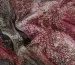 Шифон брызги акварели, розовый с коричневым - фото 4 - интернет-магазин tkani-atlas.com.ua