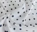 Котон сорочковий горошок 7 мм, білий - фото 2 - інтернет-магазин tkani-atlas.com.ua