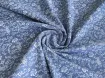 Коттон рубашечный пейсли, джинсовый - интернет-магазин tkani-atlas.com.ua