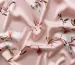 Шелк Армани весенний сад, пудренный розовый - фото 3 - интернет-магазин tkani-atlas.com.ua