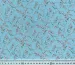 Шифон креповый ландыши, голубая бирюза - фото 5 - интернет-магазин tkani-atlas.com.ua