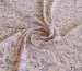 Шифон креповый ландыши, пудренный персиковый - фото 1 - интернет-магазин tkani-atlas.com.ua