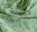 Шифон креповый ландыши, оливково-салатовый - фото 2 - интернет-магазин tkani-atlas.com.ua