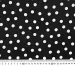 Штапель стрейч белый горох 10 мм, черный - фото 4 - интернет-магазин tkani-atlas.com.ua