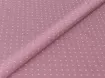 Стрейч поплин принт цветочек 3 мм, розовый - интернет-магазин tkani-atlas.com.ua