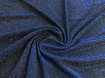 Трикотаж диско уценка (текстильный брак), синий с серебром - интернет-магазин tkani-atlas.com.ua