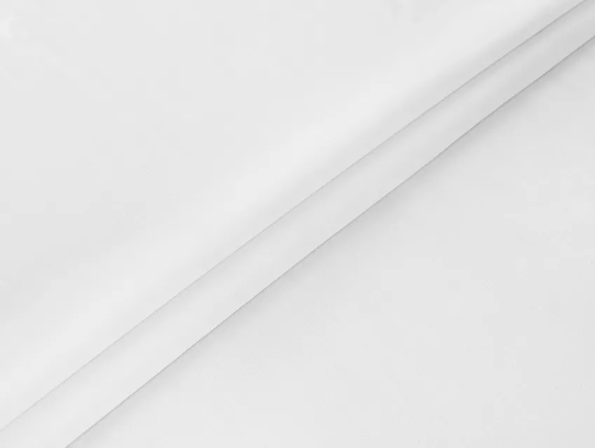 Поплин рубашечный стрейчевый однотонный, белый - фото 1 - интернет-магазин tkani-atlas.com.ua