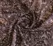 Шифон абстракция цветочная, коричневый - фото 1 - интернет-магазин tkani-atlas.com.ua