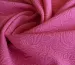 Трикотаж цветочный жаккард, розовый - фото 3 - интернет-магазин tkani-atlas.com.ua