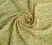 Шифон креповый летняя полянка, светлая оливка - фото 1 - интернет-магазин tkani-atlas.com.ua